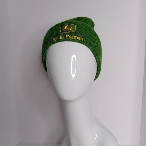 JOHN‎ DEERE LOGO STOCKING HAT ONE SIZE FITS ALL BY: CARY FRANCIS GROUP - Picture 3 of 10